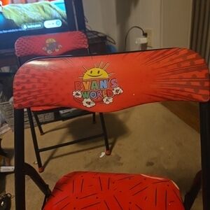 Ryan's World Red Folding Chair